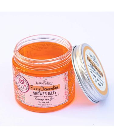 Bella & Bear Fizzy Clementine Shower Jelly - Vegan/Cruelty-Free - Teen Girl Gift - 6.7oz - Buy Online on GoSupps.com