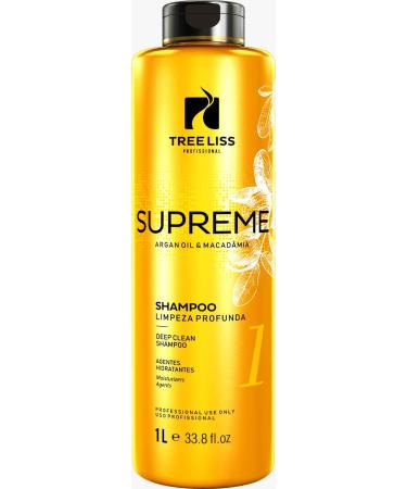 Tree Liss Kit Supreme Professional 1 LT - 2 Steps Shampoo & Treatment for Formaldehyde-Free Hair Straightening | Premium Keratin Alisado - Buy Online on GoSupps.com