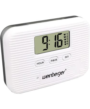 Weinberger 02263 Vibrating Alarm Tablet Box - White, Digital, Lightweight - Buy Online on GoSupps.com