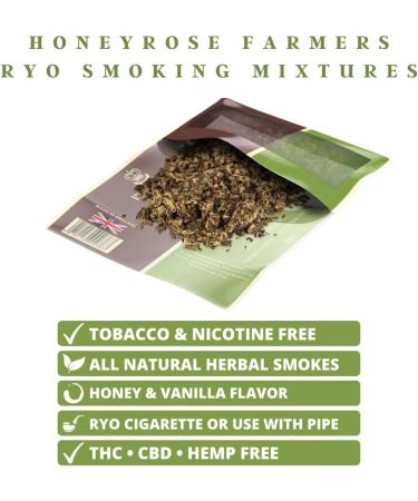 Farmer's HoneyBlend Herbal Mixture - Tobacco & Nicotine Free | Honeyrose - Buy Online on GoSupps.com
