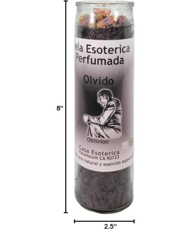 Oblivion Black Palm Wax Intention Spell Candle | Vela CASA ESOTERICA PERFUMADA - Spiritual Rituals & International Shipping - Buy Online on GoSupps.com