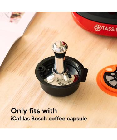 Refillable Coffee Capsules Stainless Steel Coffee Pods Compatible with Tassimo Machines - Buy Online on GoSupps.com