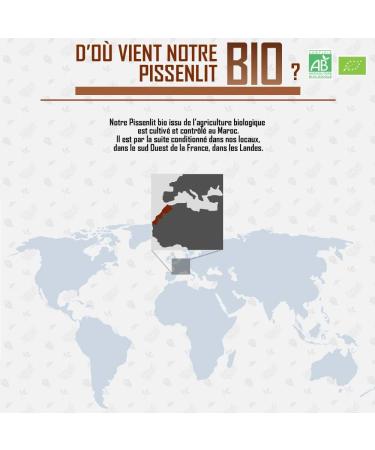 Organic Dandelion 400 mg - 120 tablets - Buy Online on GoSupps.com