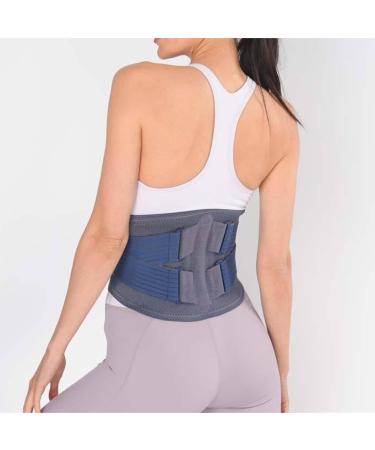 Back Support Back Brace Lumbar Support Back Brace Adjustable Lumbar Support Belt Keeps Posture Corrector Waist Trainer Back Support Belt(X-Large) X-Large Blue - Buy Online on GoSupps.com
