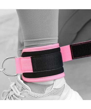 Keduoduo Ankle Straps - Padded Fitness Cuffs for Hip Exercises Leg Stretching & Kickbacks - Durable Black Fitness Accessories - Buy Online on GoSupps.com