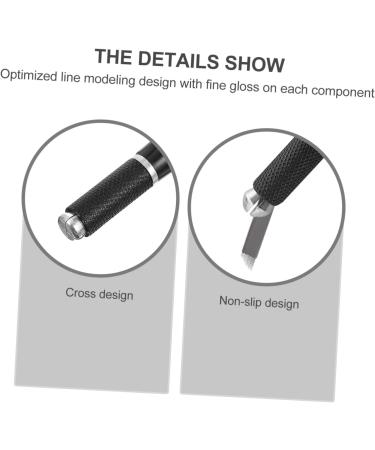  SOESFOUFU Tattoo Hand Pen Embroidered Pen Semi-permanent Tattoo Pen For Eyebrow Eyebrow Pen Microblading Waterproof Makeup Semi-permanent Acrylic Needle Manual - Buy Online on GoSupps.com