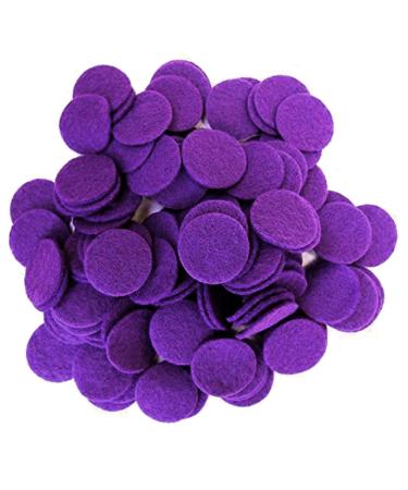 Playfully Ever After Purple Craft Felt Circles (2 Inch - 44pc)