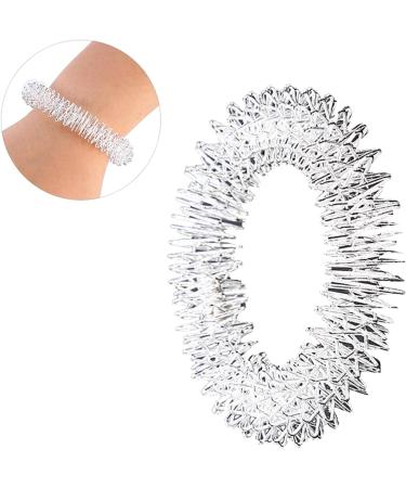 Buy Stainless Steel Massage Fidget Rings | Acupressure Acupuncture Bracelets for Wrist & Hand Relief - International Shipping - Buy Online on GoSupps.com