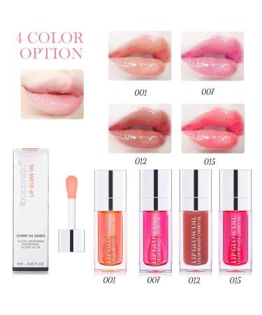 Swaqanry Cherry Plumping Lip Oil - Long Lasting Hydration and Nourishment for Dry Lips - Buy Online on GoSupps.com