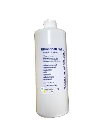 2 x 1000 ml contact gel for AB Gymnic medical ultrasound gel contact gel conductive gel ultrasound gel with dosing cap