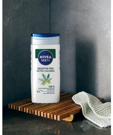 Beiersdorf AG Nivea Men Sensitive Pro UltraCalming Shower Gel 500 ml - Buy Online on GoSupps.com
