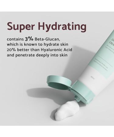 IUNIK Beta Glucan Daily Moisture Cream & Serum - Intense Hydration for Skin Barrier | Korea's Best Moisturizer - 400 000 ppm Beta-Glucan - Buy Online on GoSupps.com