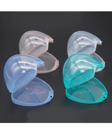 Buy Blue Silicone Pacifier for Babies - Four-Colored Liquid Silicone Sleep & Play Mouth Teething Relief with Drop Catcher - Buy Online on GoSupps.com