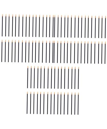 FRCOLOR 300 Pcs Eyeliner Brush Disposable Makeup Hard Head Liquid Eyeliner mediumx3pcs As Shownx3pcs