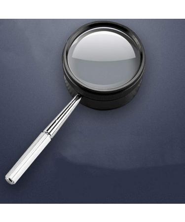 Magnifying Glasses Vision aids High Magnification Handheld Magnifying Glass 30 Times Optical Double-layer Glass Lens Student Children Portable Elderly Reading Jewelry Identification Mobile Phone Repai - Buy Online on GoSupps.com