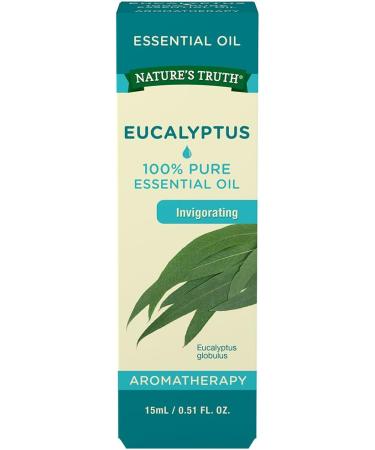 Buy Nature's Truth Eucalyptus Essential Oil 100% Pure - 0.51 oz | Aromatherapy for Relaxation & Wellness | International Shipping Available - Buy Online on GoSupps.com