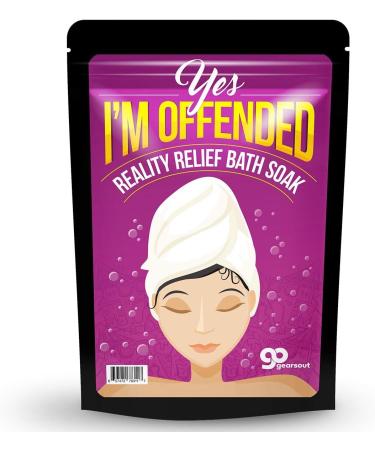 Purple Bath Salts: Luxury Mediterranean Sea Soak for Sassy Women - Funny Girlfriend Gift - Buy Online on GoSupps.com