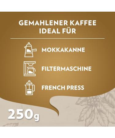 Lavazza Qualit Oro Ground Coffee 250g | 100% Arabica Fruity & Floral Aroma Velvety Espresso Medium Roast - Shop Internationally - Buy Online on GoSupps.com