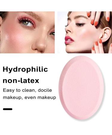 Pink High Elasticity Makeup Sponge | Versatile Oval Puff for Easy Blending & Cleaning - Ideal Beauty Tool - Buy Online on GoSupps.com