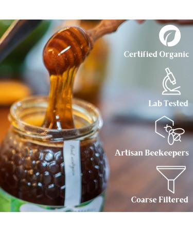 Miel de Romarin Brut Bio Antonio 1kg Laur at Platinum Non Pasteuris & 100% Naturel Miel Espagnol aux Fleurs de Romarin Sauvage L ger & Cr meux avec Notes Florales Subtiles The Raw Honey Shop Romarin 1 kg (Lot de 1) - Buy Online on GoSupps.com
