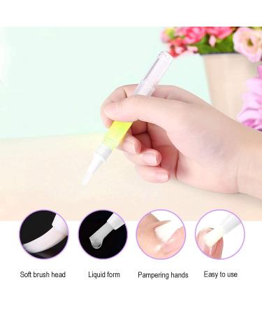 Nail Nutrition Pen Set - 6PCS Cuticle Oil for Repairing Cracked & Dry Cuticles (Mix Flavors) - Buy Online on GoSupps.com