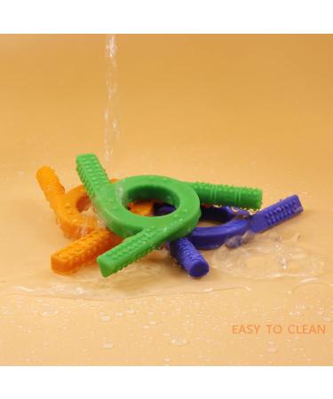 Sensory Chewing Tool Bite Ring for Babies - Ideal Autism Toy & Dental Aid for ADHD & Sensory Processing Disorder - Green - Buy Online on GoSupps.com