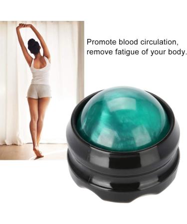 Massage Roller Ball 8cm - Body Therapy Foot & Hip Relaxer | Stress Relief Massager Tool for Home Office & School (Green) - Buy Online on GoSupps.com