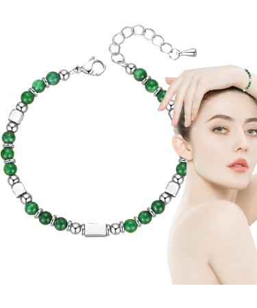 Stone Inspirational Bracelet Durable stone affirmation jewelry Elevate Spirit with Stone Inspirational Bracelet Empowering Gemstone Wristband Infused and Positive Energy Ideal for Daily Inspiratio - Buy Online on GoSupps.com