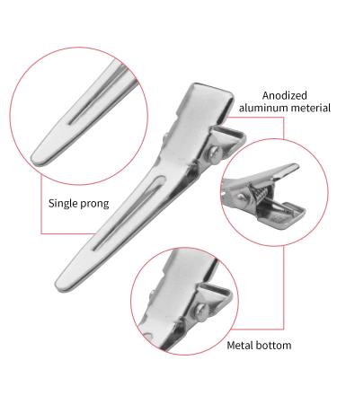 HUAZIZ 100 Pieces Alligator Hair Clips - 45mm Crocodile Hair Styling Accessories for Hairstyles & Tinkering - Buy Online on GoSupps.com