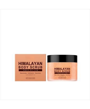 Himalayan Salt Body Scrub Exfoliating Moisturizing Polish Deep Cleansing Gentle Body Exfoliator for Smooth Soft Skin