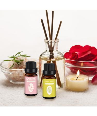 Essential Oils - 10mL Aromatherapy Oils Diffusers for Home Care DIY Candle Making Scent Fragrance Soap Slime Gifts - Lavender Jasmine Rose Sandal Wood Lemon Peppermint (Freesia Oil) - Buy Online on GoSupps.com