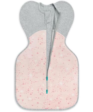 Love To Dream Swaddle UP Self-Soothing Baby Sleeping Bag - Light Pink Medium 18-24 Months (6-8.5kg) | Calms Startle Reflex, Promotes Longer Sleep | All Year Round Swaddle for Newborns - North Star Design - Buy Online on GoSupps.com