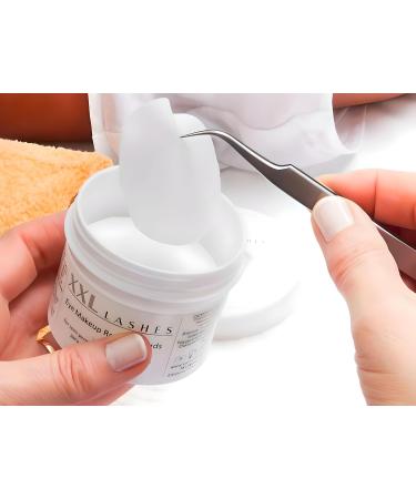 Buy XXL Lashes Protein Remover Pads - Lint-Free Pre-Moistened Makeup Remover for Eyelash & Brow Extensions (75 pcs) - International Shipping Available - Buy Online on GoSupps.com