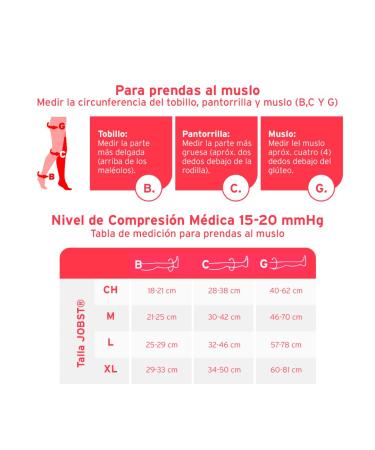 Buy BSN Medical JOBST UltraSheer Thigh High Compression Stockings - 20-30 mmHg Lace Silicone Top Band X-Large Natural - International Shipping Available - Buy Online on GoSupps.com