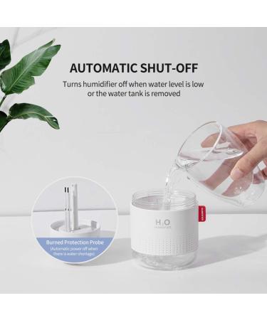 SmartDevil Snow Humidifier 500ml - Ivory | Quiet Portable Air Humidifier - Buy Online on GoSupps.com