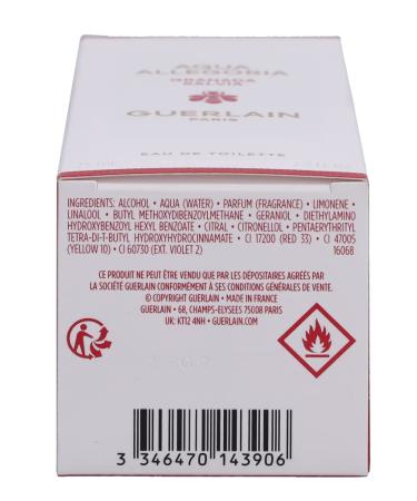 Guerlain - Eau de Toilette Aqua Allegoria Granada Salvia 75 ml 2.5 Fl Oz (Pack of 1) - Buy Online on GoSupps.com