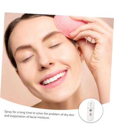 Mikinona 1Pc face water steamer household mini cosmetic white abs spray cold spray moisturizing face steamer Moisturizing spa steamer skin steamer care face - Buy Online on GoSupps.com