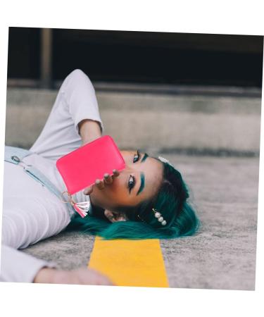 Ipetboom Stamp Plate Organizer Nail Print Stencil Card Holder Printing Deck Purse Holder Stand 16x12cm Rosy - Buy Online on GoSupps.com