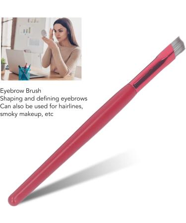 Brow Brush Ergonomic Ultra Fine Nylon Hair Bent Eyeliner Brush for Women for Home Travel - Buy Online on GoSupps.com