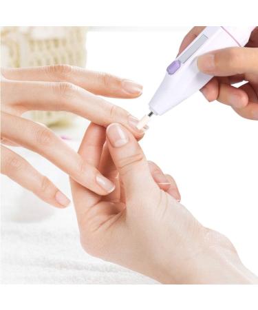 Electric File Pedicure Drill Multi-Functional Electric Nail Polisher Nail Grinding for Home for Salon Personal Manicure - Buy Online on GoSupps.com