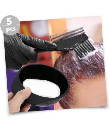UKCOCO 5 pi ces Bol de Coloration Cheveux Professionnel avec Poign e Bol M langeur pour Salon Coiffure et Usage Maison Accessoire Coloration Cheveux R utilisable et Facile Nettoyer - Buy Online on GoSupps.com