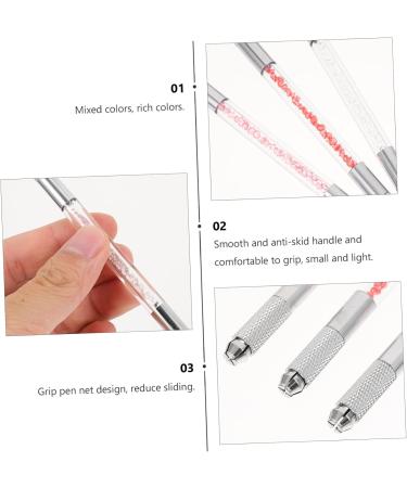 Beatifufu 3pcs Fruit Embroidery Pen Pen Microblading Needle Pen Makeup Tool Brow Pencil Plastic - Buy Online on GoSupps.com