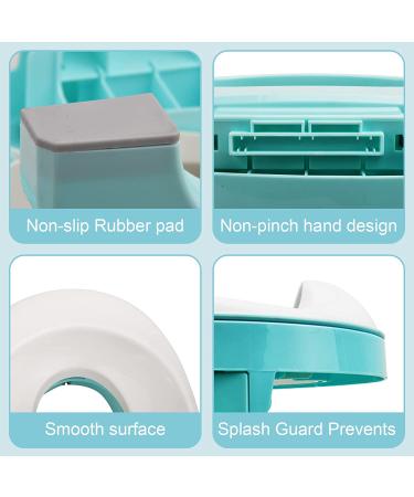 BATTOP Travel Potty Training Seat for Toddler Kids - Portable Foldable Toilet Trainer with Potty Liners - 2-in-1 Go Potty Chair for Boys and Girls - Mint Green Potties with Carry Bag - Buy Online on GoSupps.com