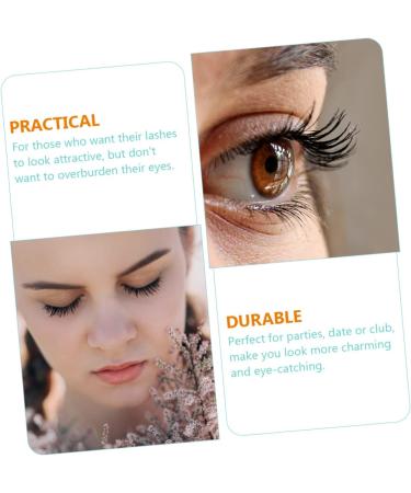 Beavorty 5 Pairs Fake eyelashes false eyelashes soft light fake lash artificial eyelashes black accent decor hand decor 3D black trim Natural Eyelashes dense Miss Adhesive Imitation - Buy Online on GoSupps.com