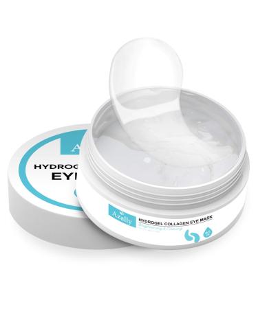 AZALLY Hydrogel Collagen Eye Mask - Collagen Anti-Aging Under Eye Patches Under Eye Bags Treatment for Puffy Eyes (60pcs)