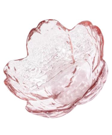 Ipetboom Acrylic glass nail art holder Glass nail dish Nail supplies Cherry blossoms Accessories nail stand plate cup Japanese-style nail dish cup Nail Pen Palette