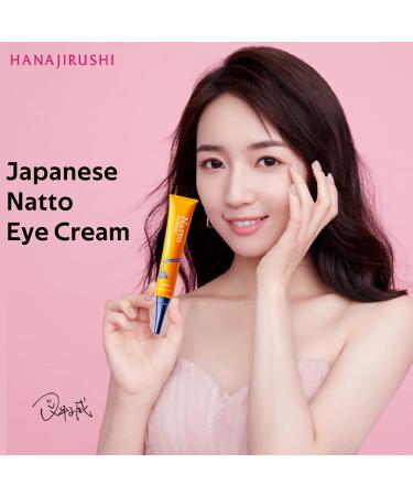 HANAJIRUSHI Natto Extract Eye Cream (30g) - Brighten and Revitalize Your Eyes - Buy Online on GoSupps.com