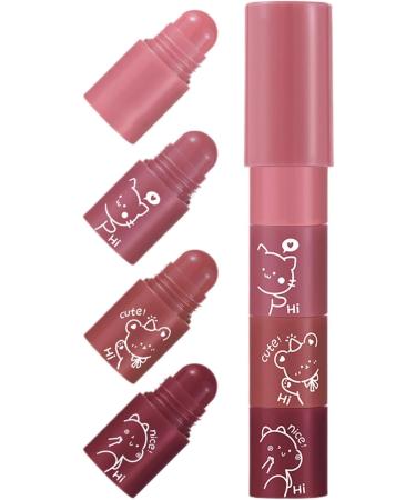 Dubbulon Makeup lip gloss matte lipsticksVelvet lipstick pencil Long Lasting Lip Gloss Set for Women Waterproof Portable Matte Lipstick Makeup Set B B - Buy Online on GoSupps.com