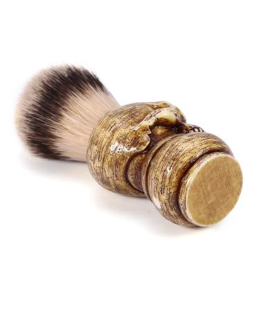 Luxury Skull Head Shaving Brush for Men | Premium Makeup Tool & Beard Gift - Buy Online on GoSupps.com
