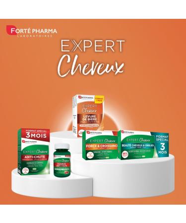 Fort Pharma - Brewer's Yeast Expert | Brewer's Yeast 2000 mg - Zinc - Biotin Hair | Hair Beauty Skin & Nails Food Supplement | 56 tablets 1 month - Buy Online on GoSupps.com